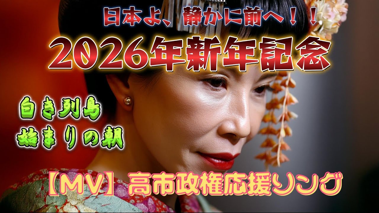 【高市早苗応援ソング】「白き列島 ― 受け継がれる力 ―」～前へ、静かに。～