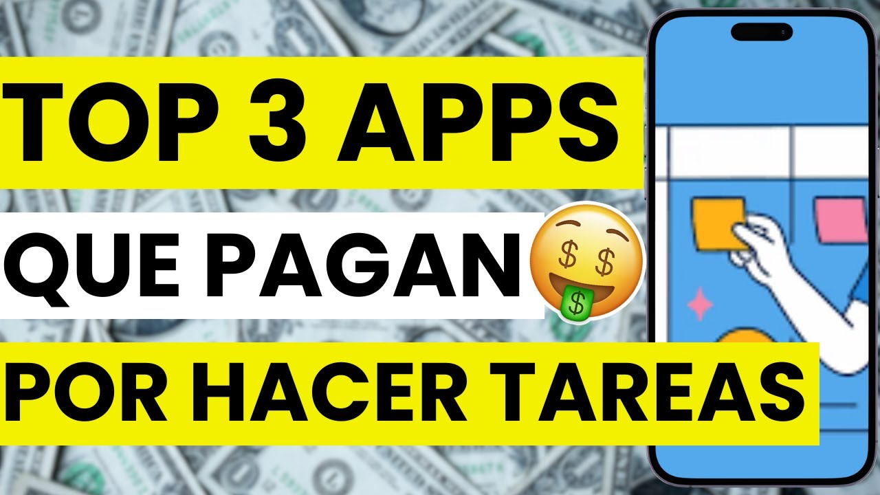 🥇 Las 3 mejores aplicaciones que pagan por hacer tareas (2026)