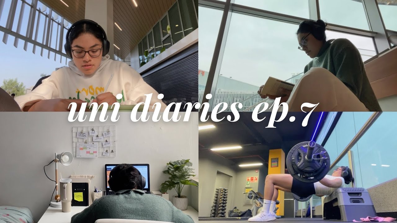 🎧 uni diaries ep.7 | últimas semanas del ciclo, gym, estudio y más