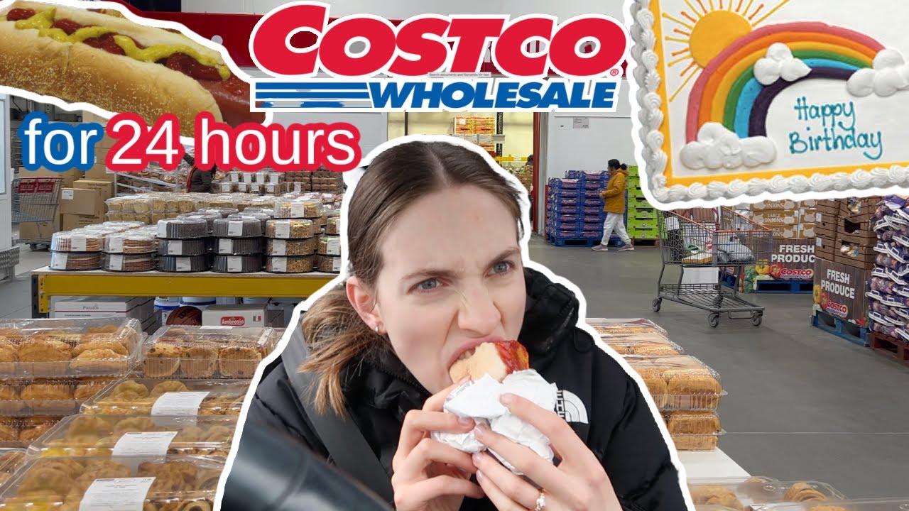 Ешьте только САМУЮ ПОПУЛЯРНУЮ еду Costco в течение 24 часов