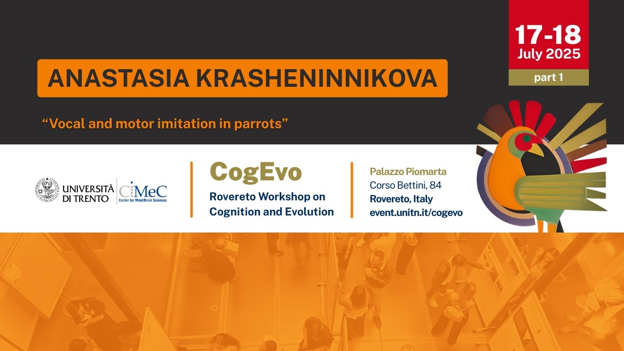 CogEvo 2025 | July 17-18, 2025 | Anastasia Krasheninnikova