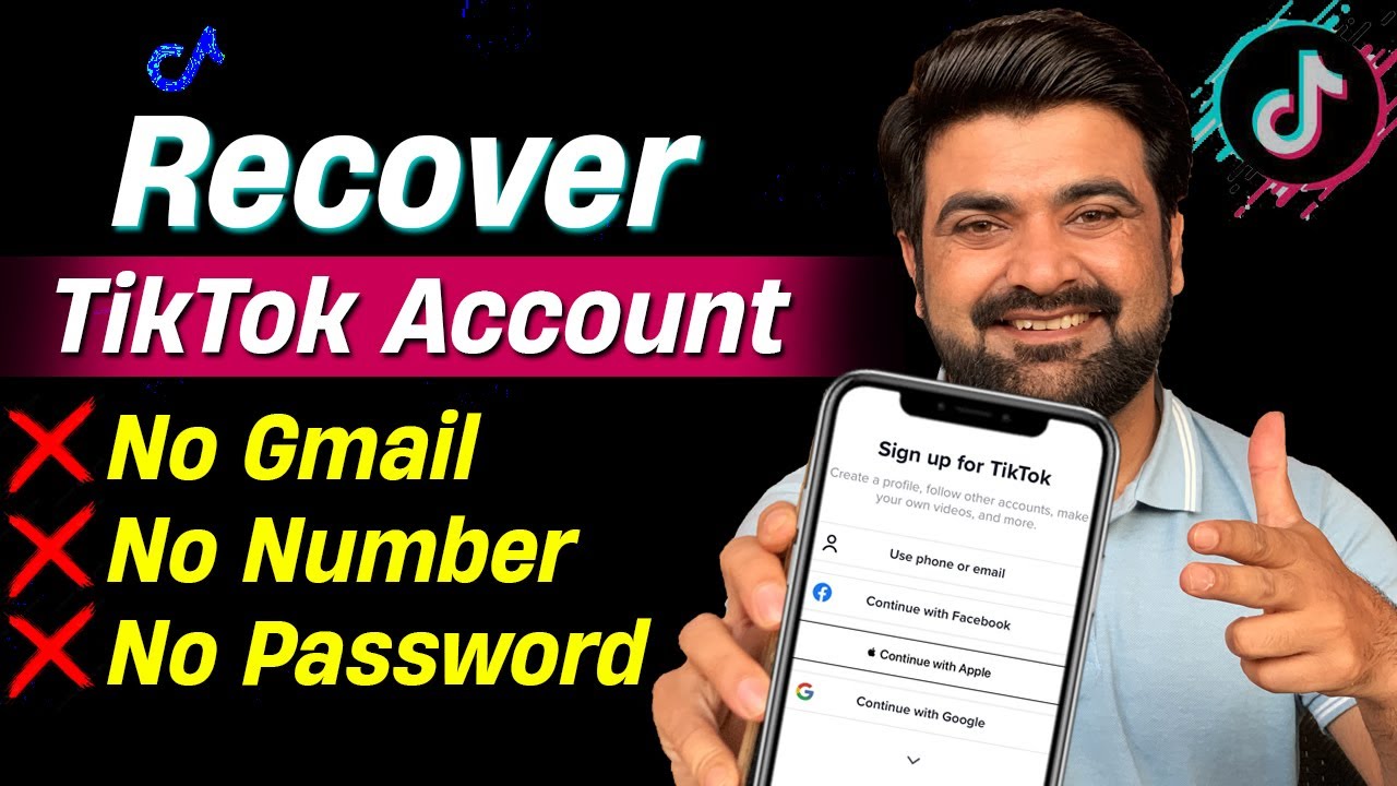 Recover TikTok Account Without Email No Phone Number