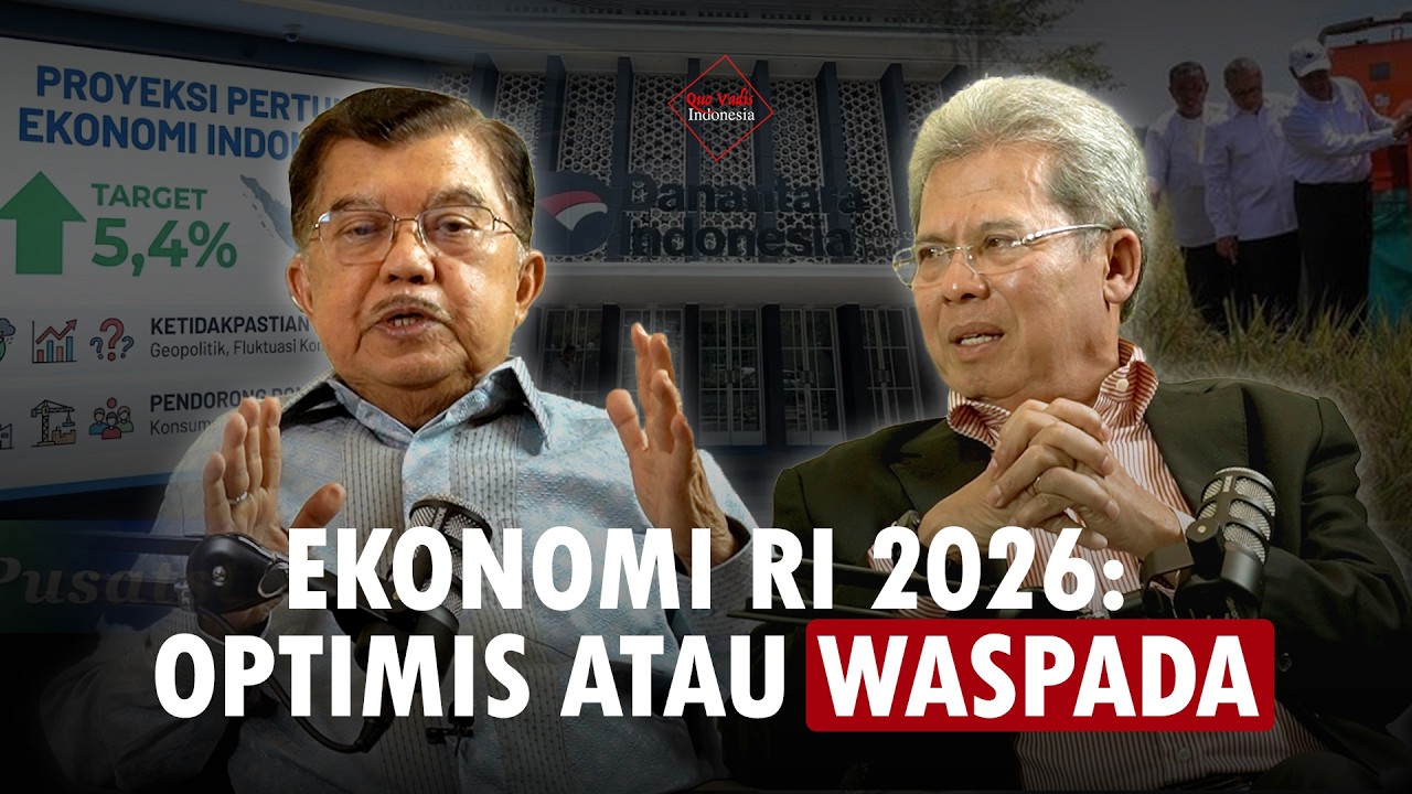 EKONOMI RI 2026: OPTIMIS ATAU WASPADA? | Bersama Jusuf Kalla