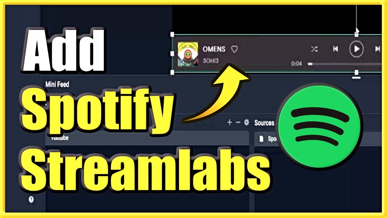 Как добавить Spotify в Streamlabs OBS и отобразить песню! (Простой способ)