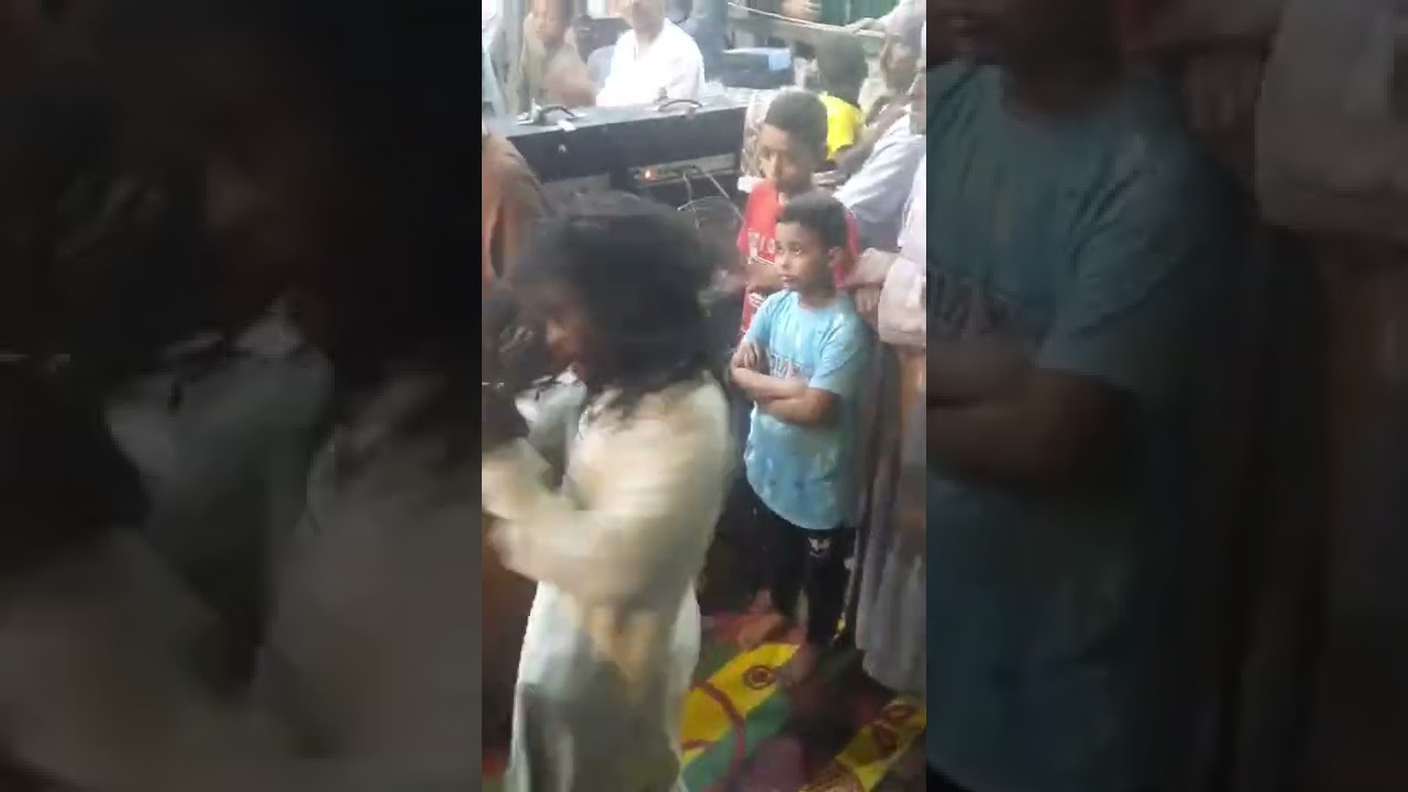 عميد الاذاعة مصطفى المنور والشيخ سيد شمندي في مولد النبي صلى الله عليه وسلم اولاد اسماعيل المنور