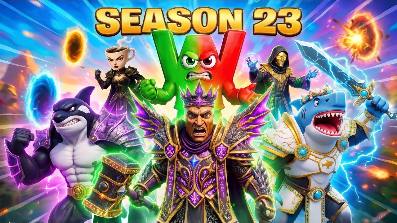 SEASON 23 | Pasukan Tung Tung di Serang Oleh Pasukan W or L !!
