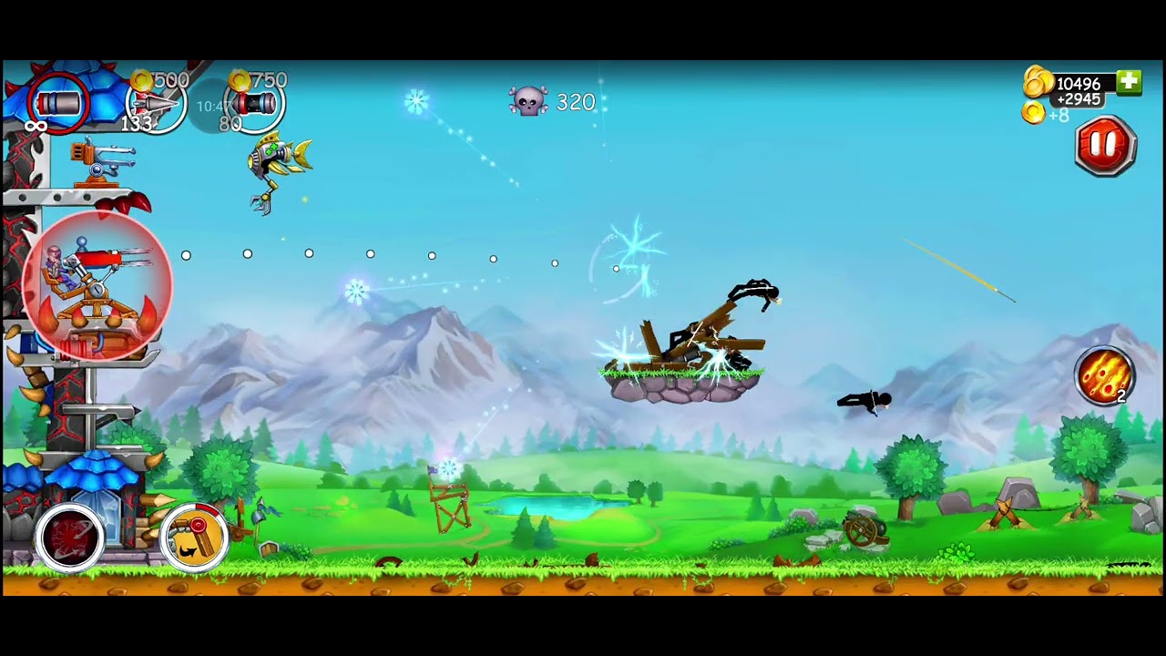 The catapult 2 endless with railgun
