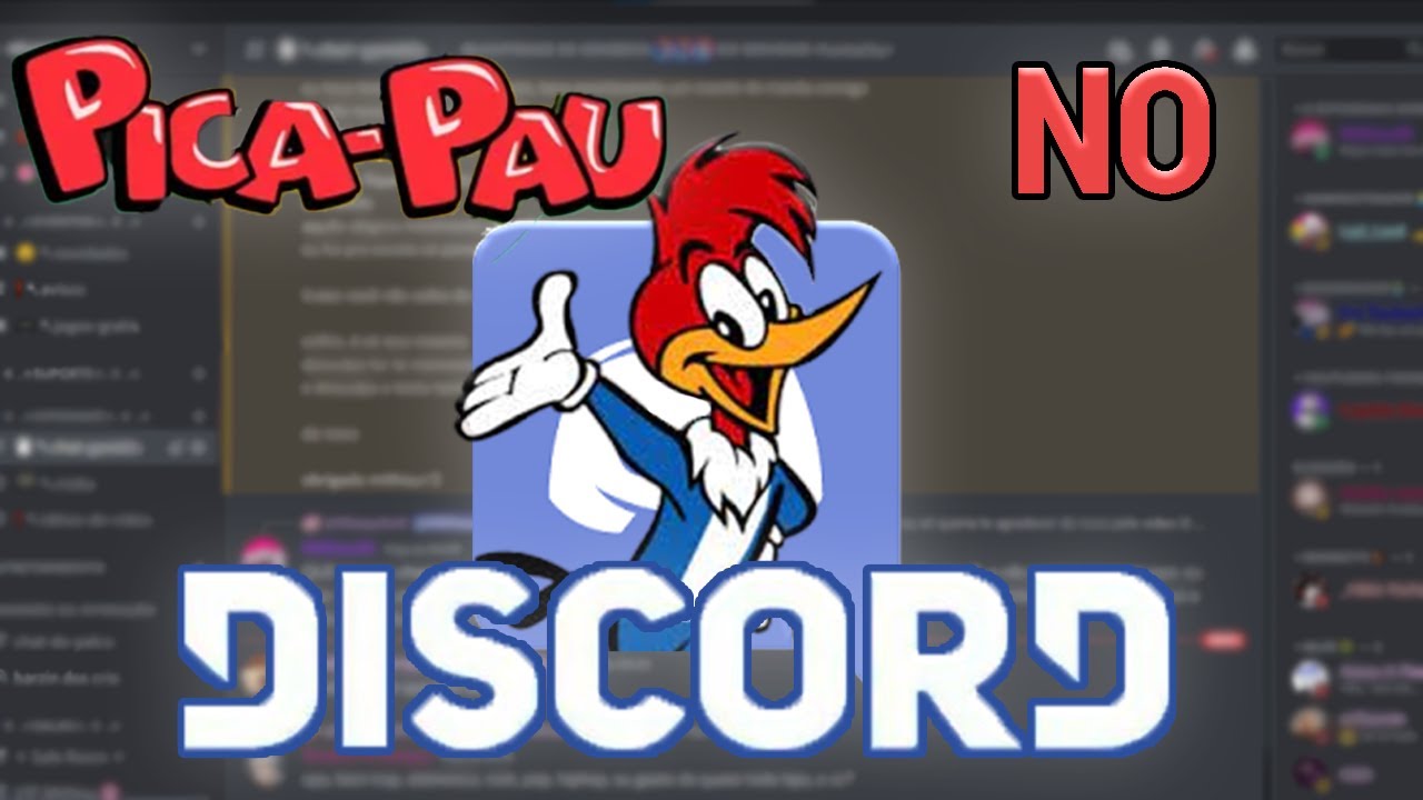 IMITANDO o PICA-PAU no DISCORD!