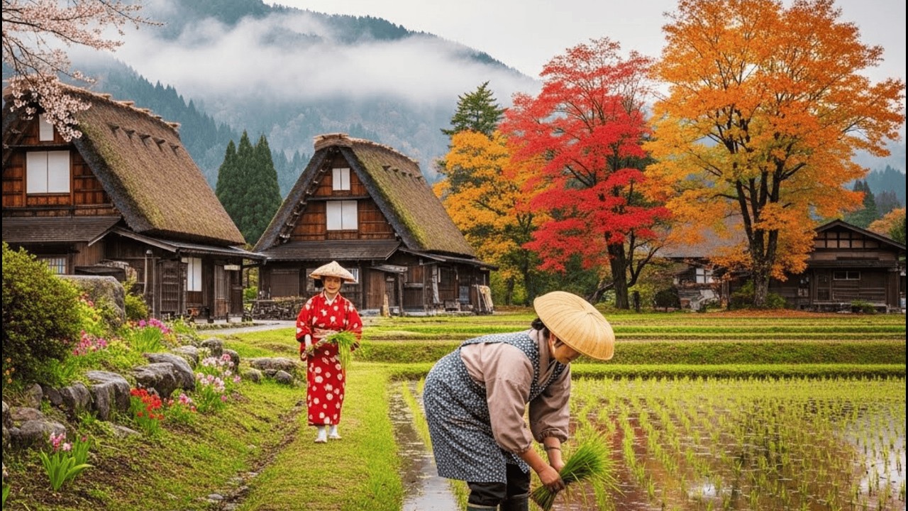Así Es La Vida En El Pueblo Más Hermoso De JAPÓN, KIOTO Un Lugar De Otro Mundo