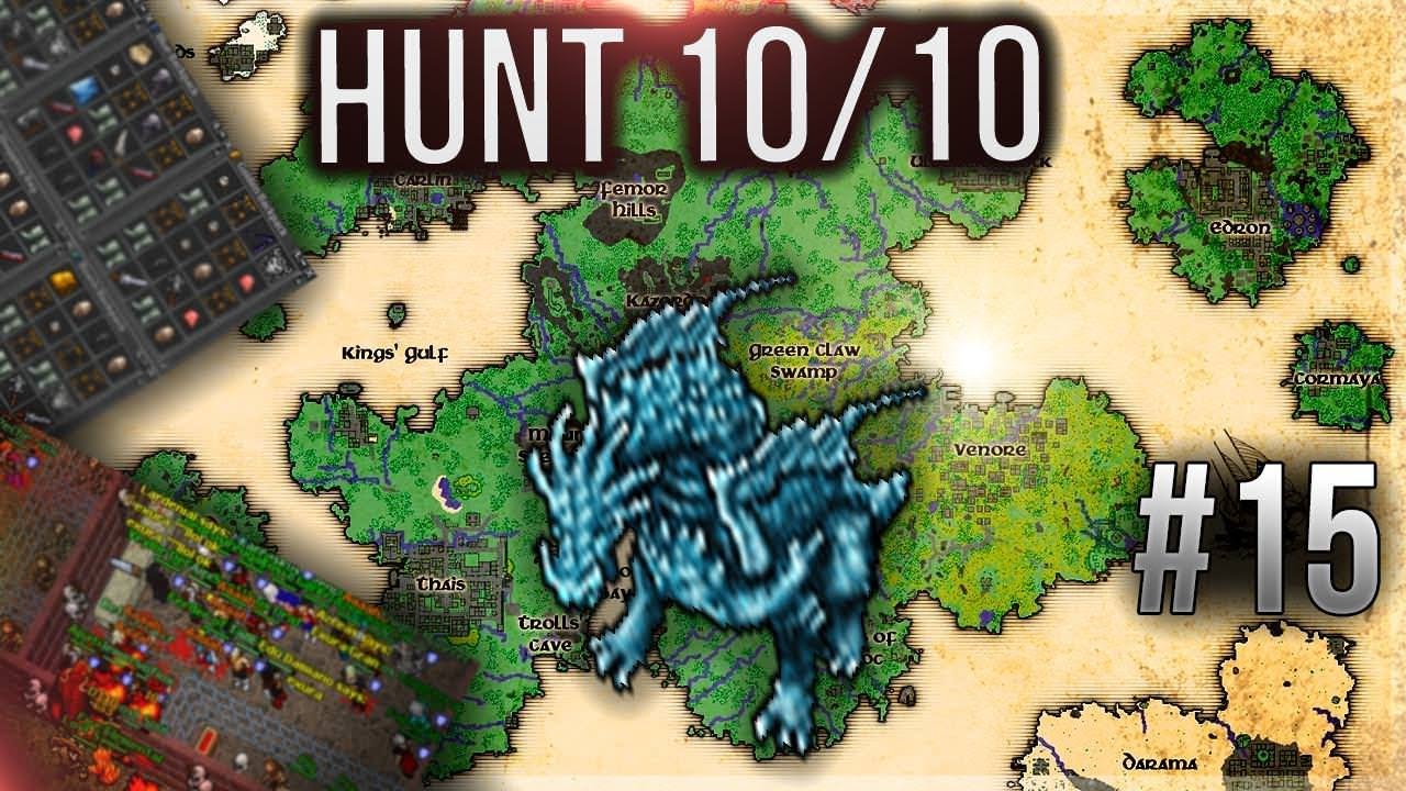 [PL] Tibia | Hunt 10/10 Loot Prey | Frost Dragon #15 (Okolnir)