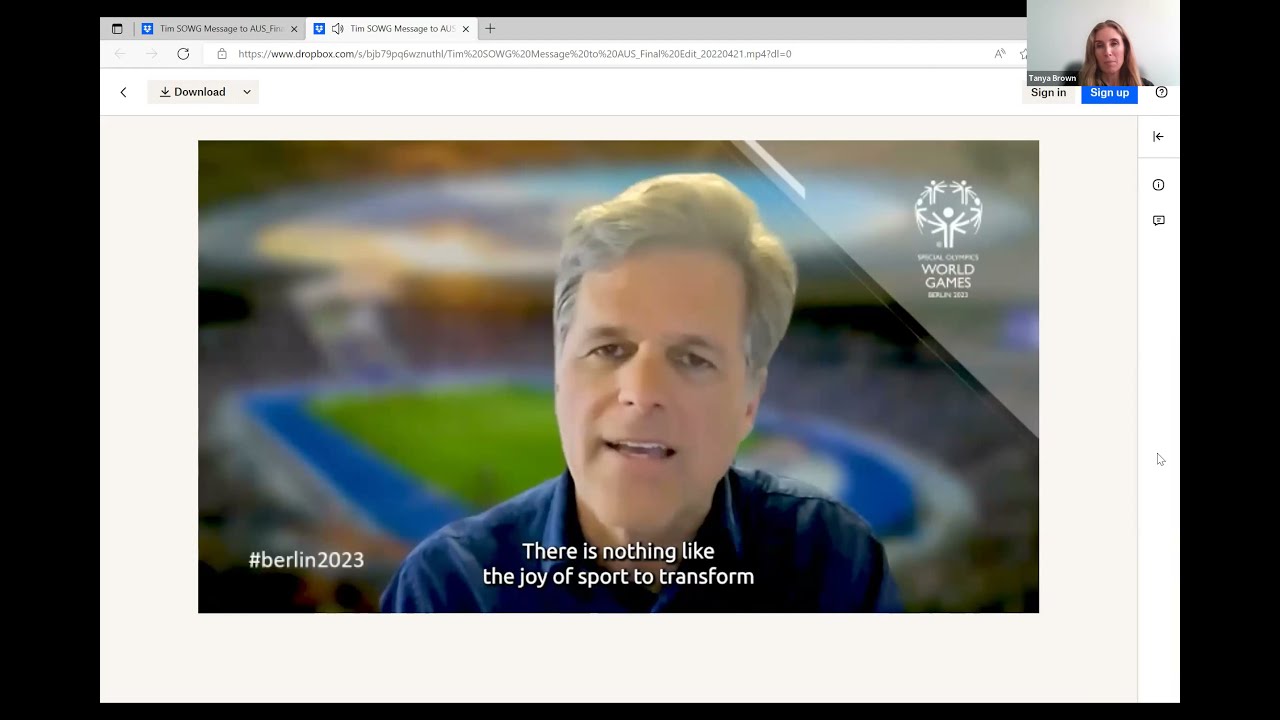 Perth 2027 World Games Bid webinar