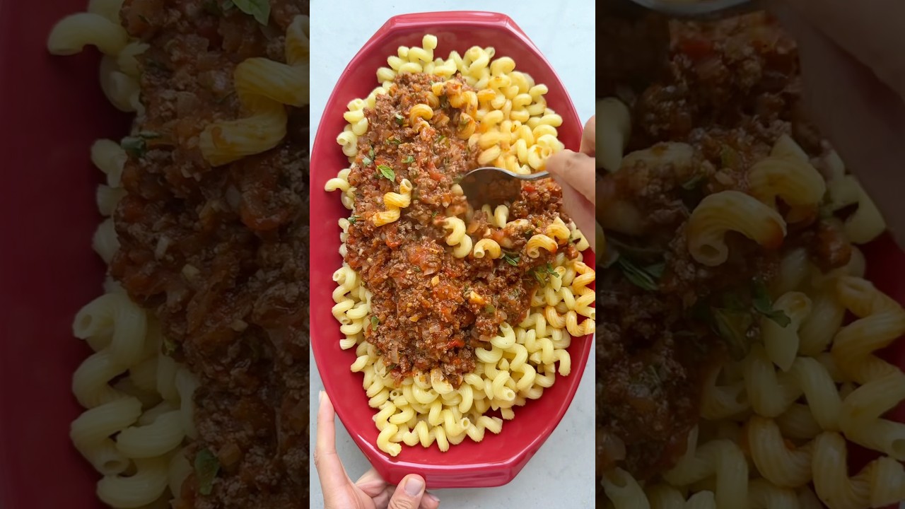 Запеканка с говяжьим фаршем и пастой | FeelGoodFoodie