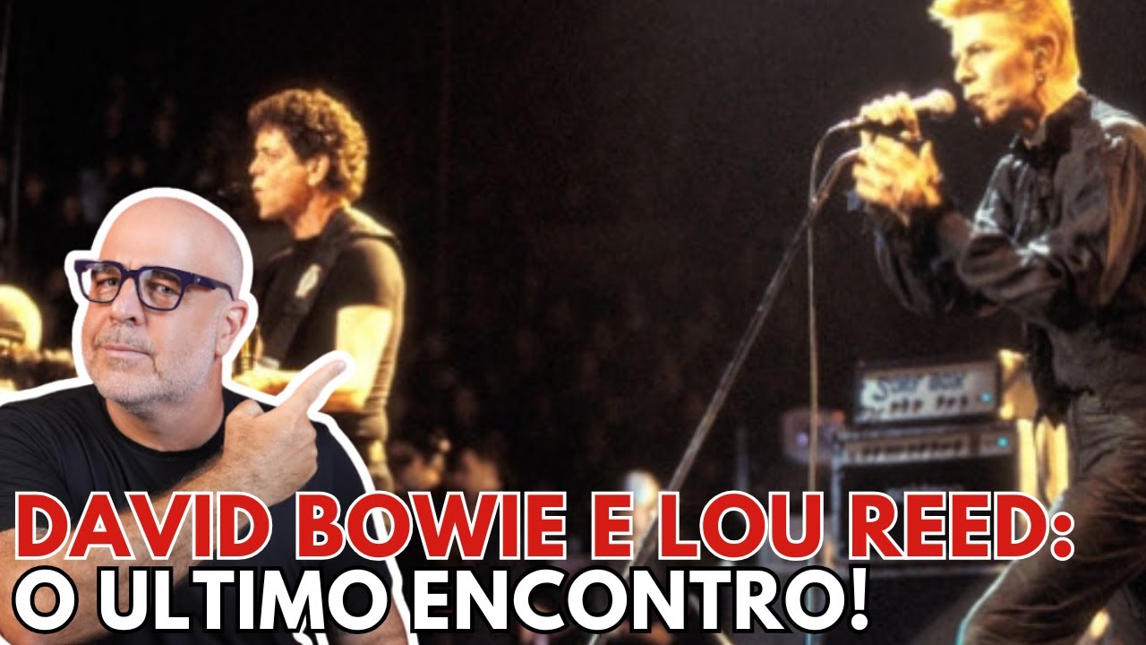 O dia em que David Bowie celebrou aniversário homenageando Lou Reed! Histórias Secretas da Música