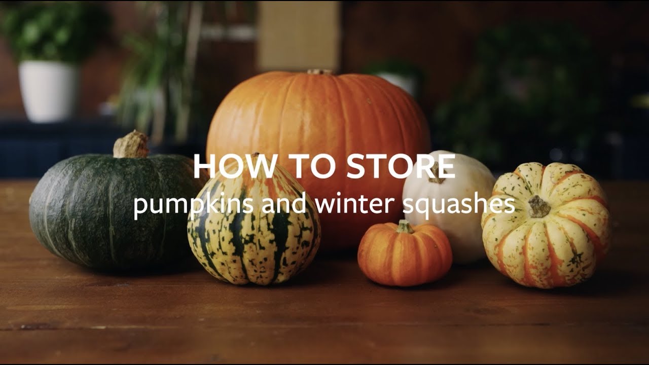 How to store pumpkins and winter squashes | Grow at Home | RHS