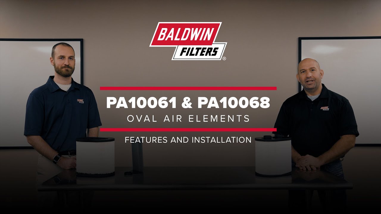 Baldwin Filters PA10061 and PA10068 Air Elements
