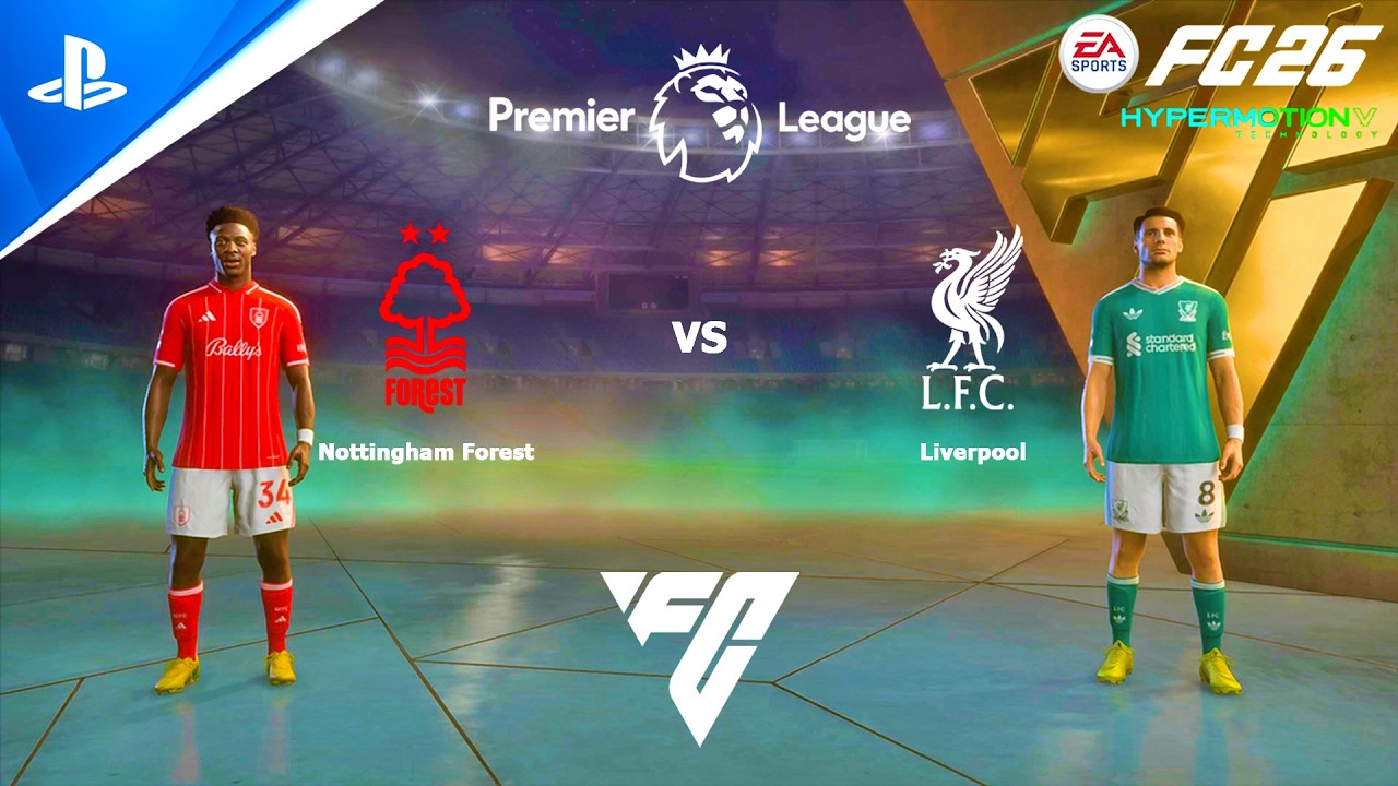 FC 26 - Nottingham Forest vs Liverpool - Premier League matches (PS4 Pro Gameplay)