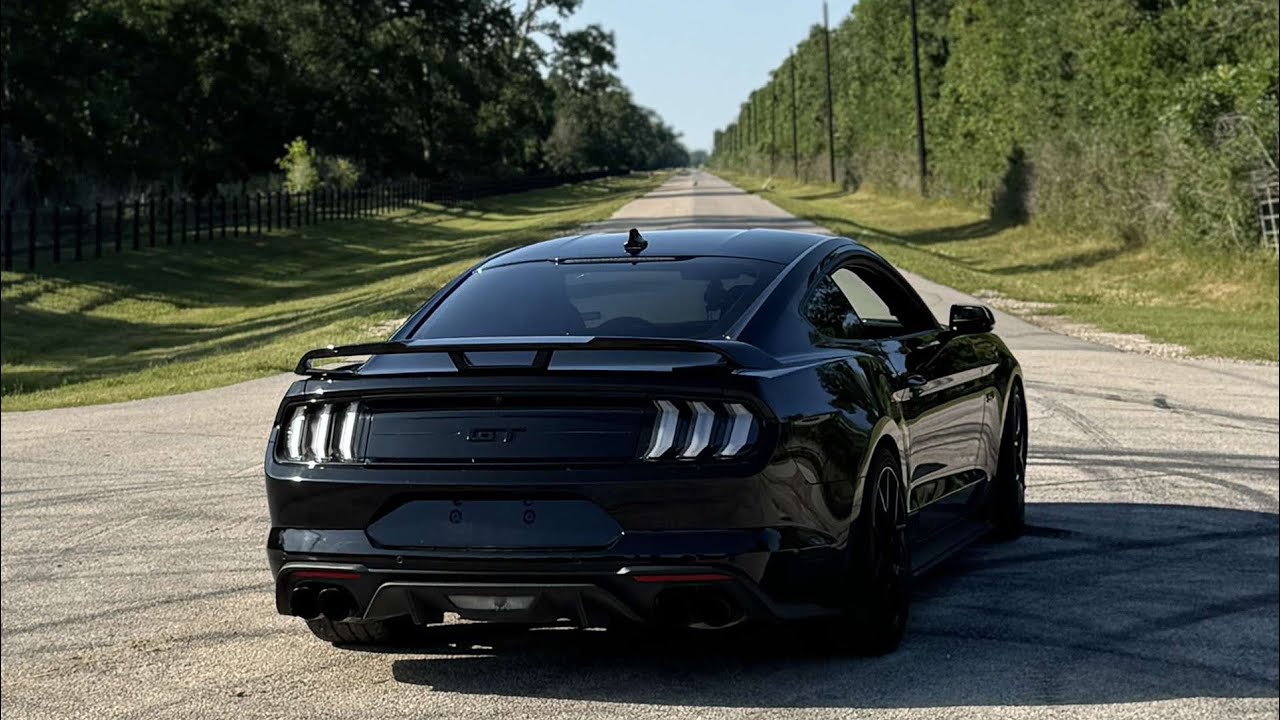 POV DRIVE GT MUSTANG OTW TO WORK