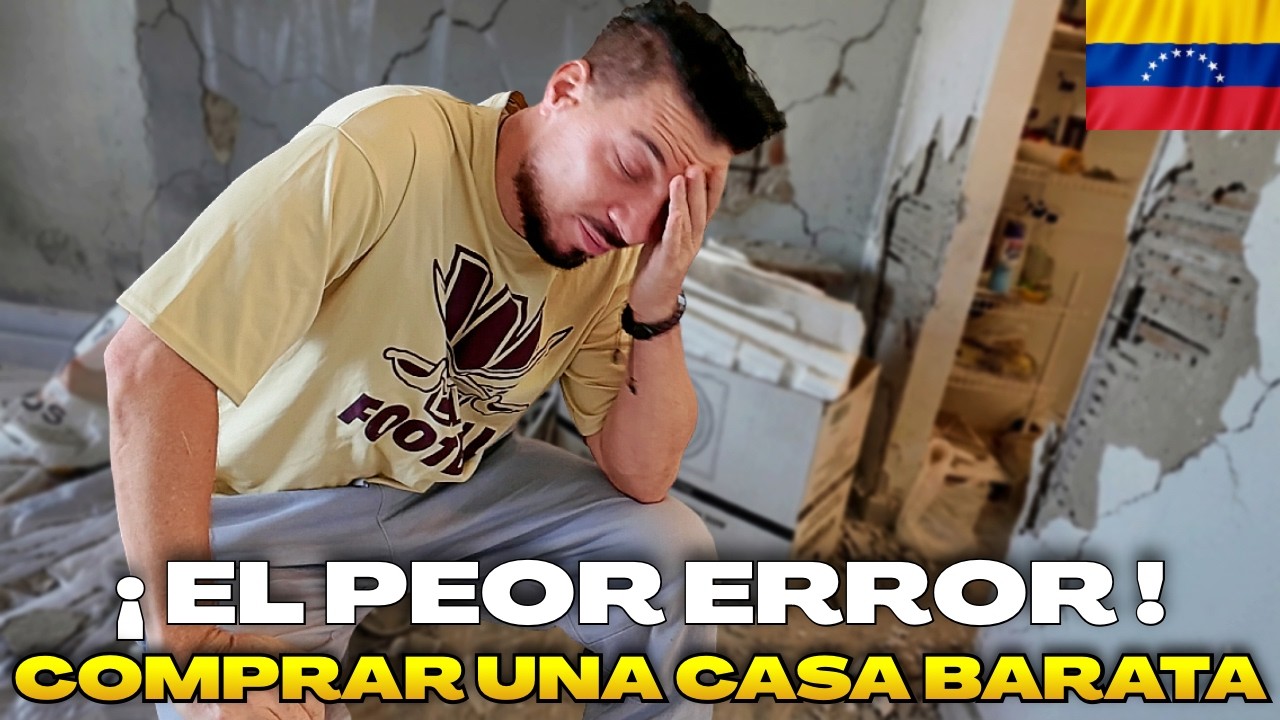 LAS PENURIAS de comprar una CASA Barata en Venezuela 🇻🇪 ¿vale la pena?