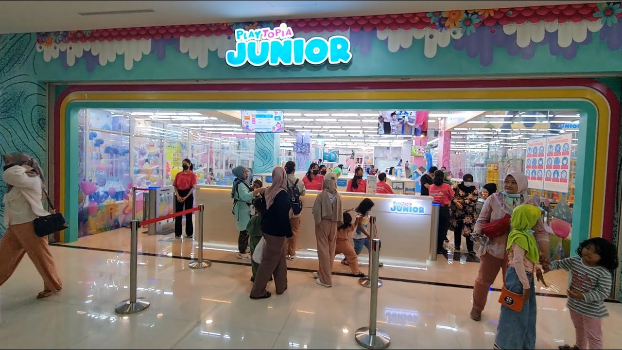 Bermain di Playtopia Junior MargoCity Mall Depok