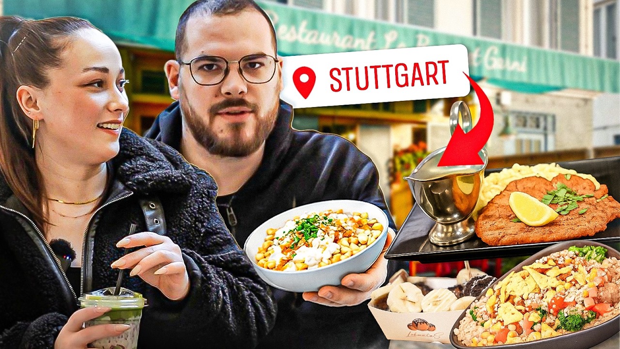 WIR TESTEN die GEHYPTESTEN Food Spots in Stutgart 😍