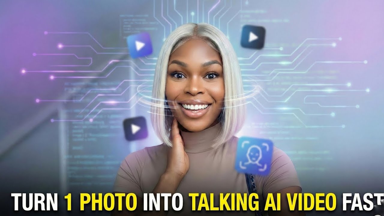 How to Make an AI Talking Video Using Just One Photo (3 Minutes)