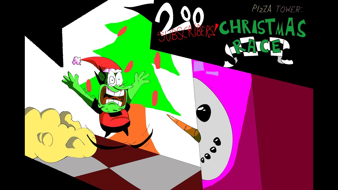 Pizza Tower Christmas Race - Full Playthrough