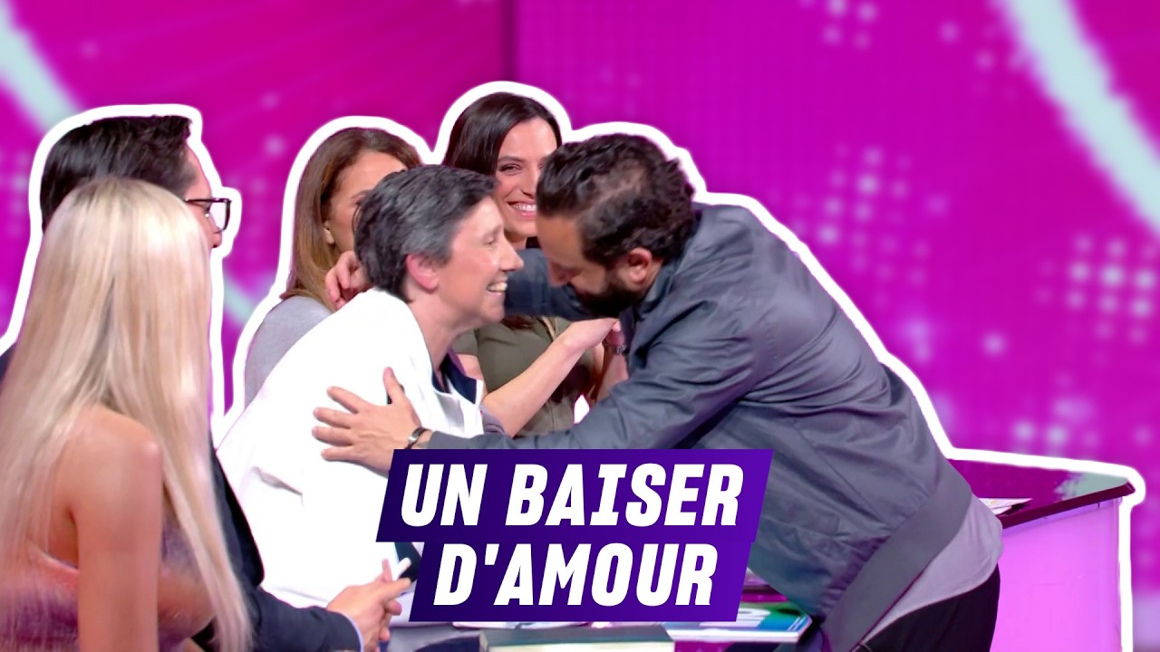 Le baiser de Danielle Moreau et Cyril Hanouna | TBT9