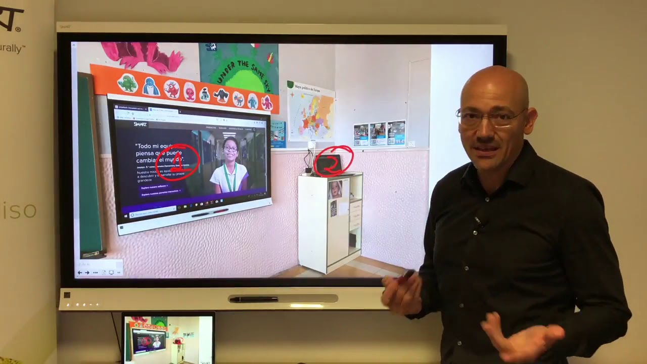 Diferencias entre pizarra digital y pantalla interactiva - SMART