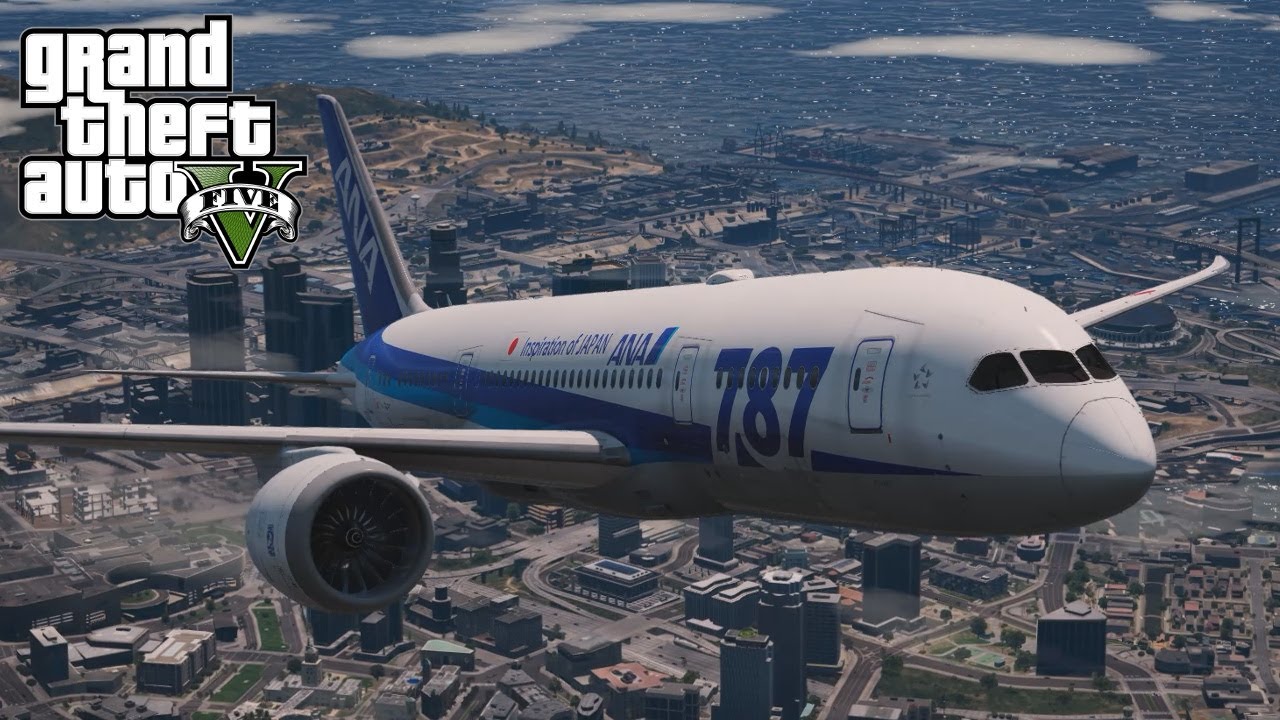 【GTA5】ANA Boeing 787-8 Dreamliner (MOD)