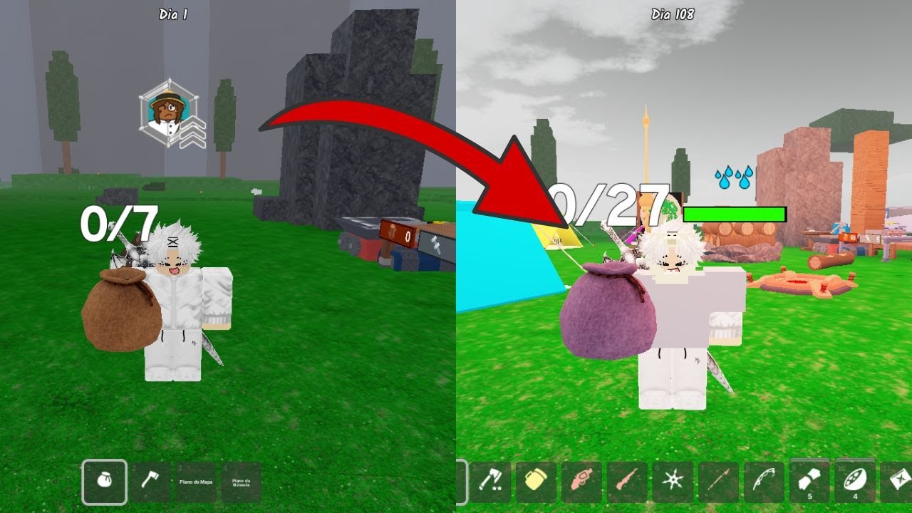 100 Days Solo in 99 Nights In The Forest [ROBLOX] @LipeGamer1M #roblox #99nightintheforest