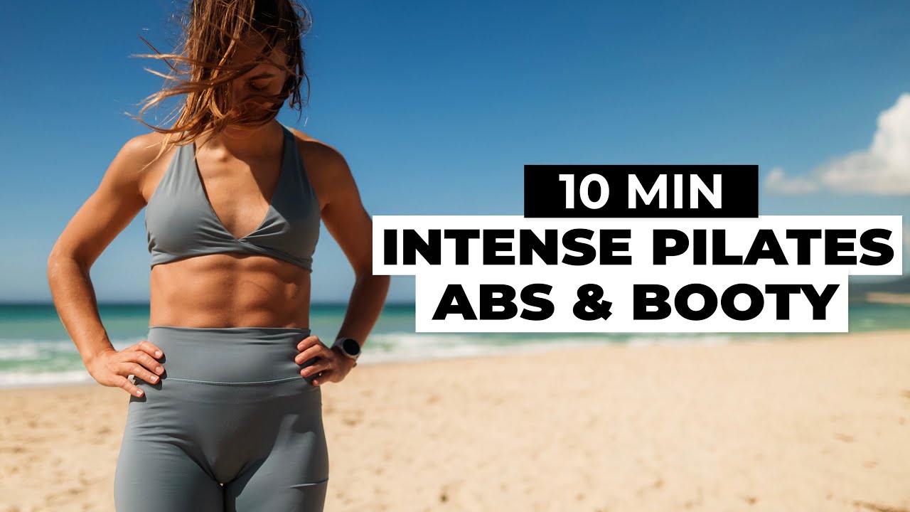 10 MIN PILATES INTENSE WORKOUT FOR ABS & GLUTES | No equipment | Rasa Is