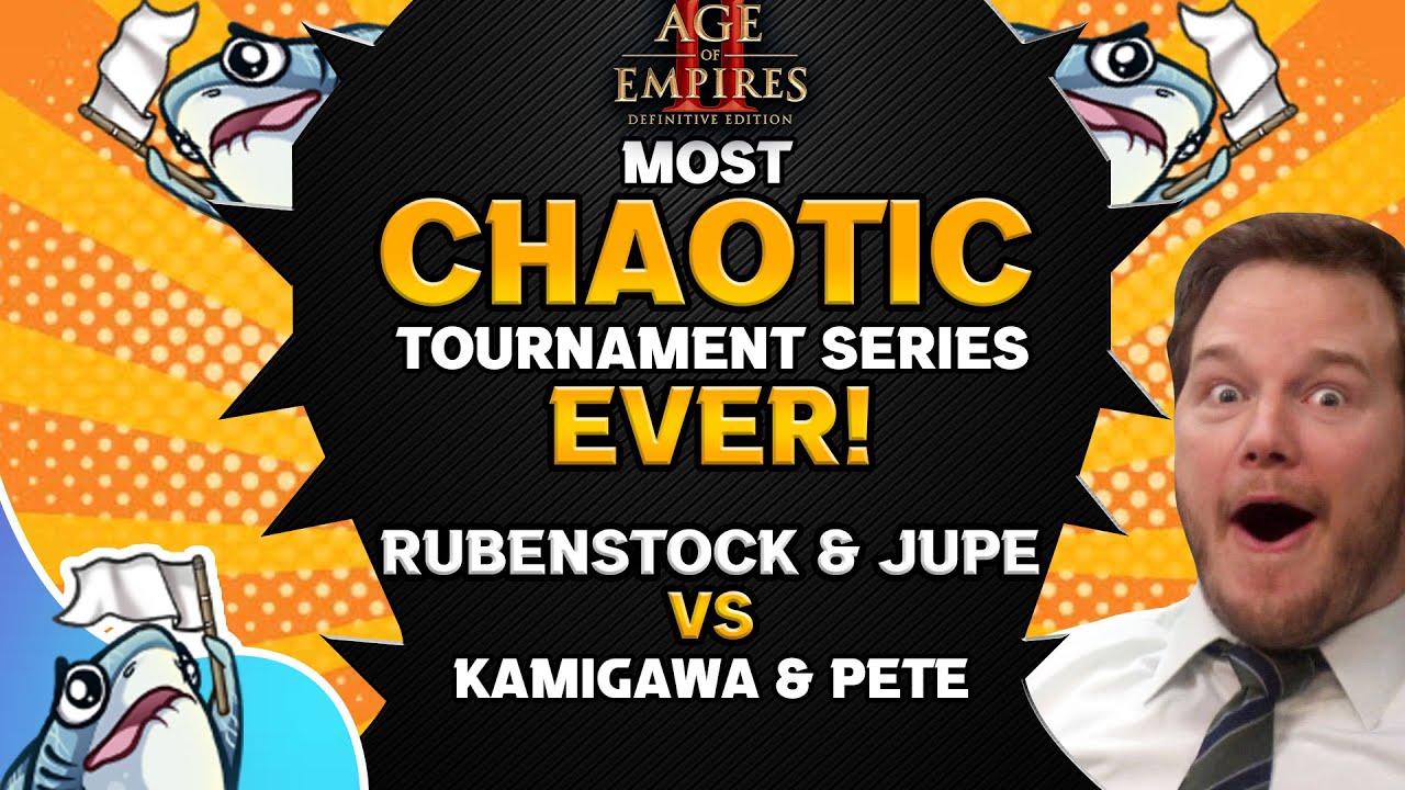 Most Chaotic Tournament Series Ever! - Rubenstock + Jupe vs Kamigawa and Pete Martell on Chaos Pit