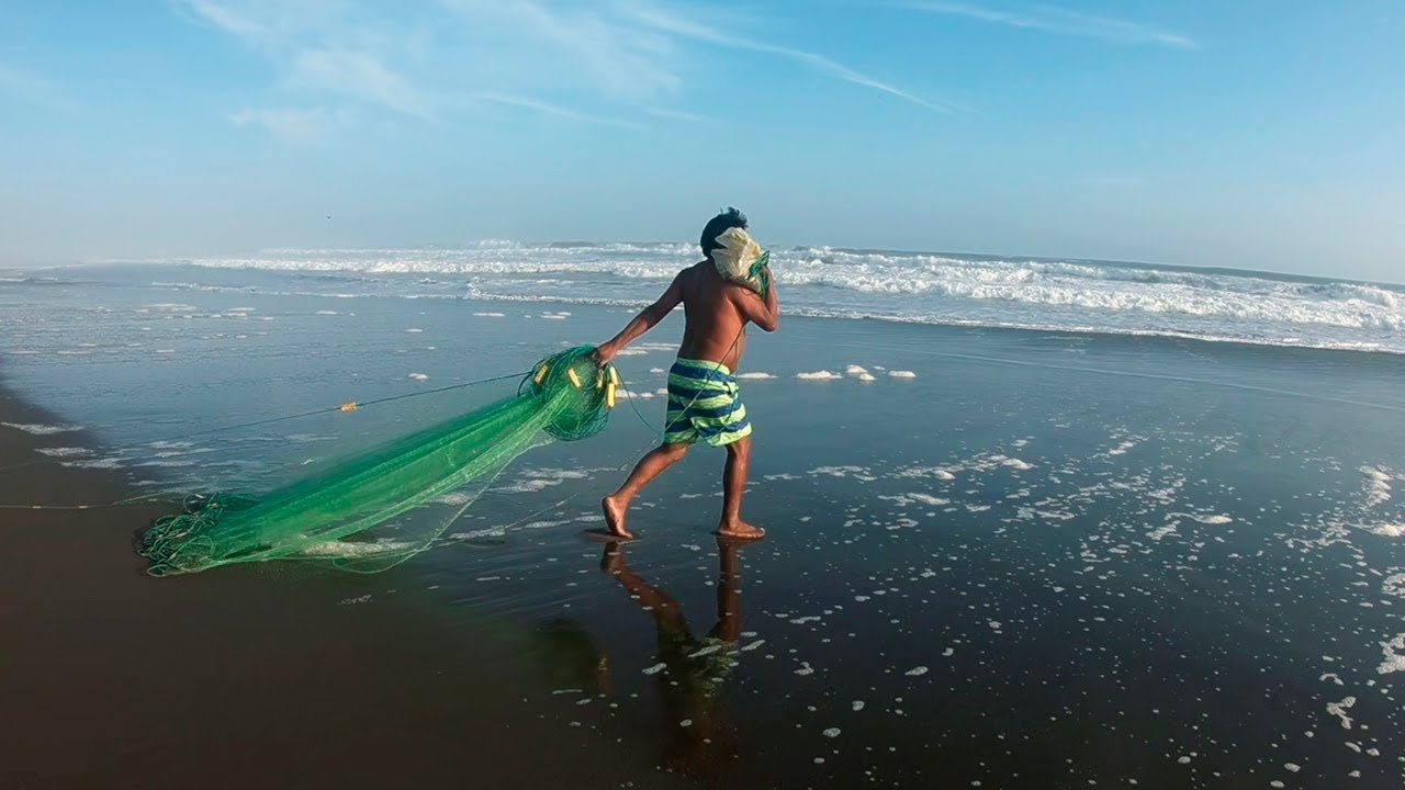 PESCADOR | Como Poner RED TRASMALLO de Pesca con MAREA ALTA