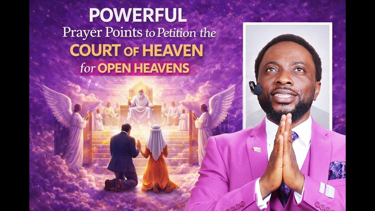 Powerful Prayer Points to Petition the Court of Heaven for Open Heavens | Apostle Michael Osei Afreh