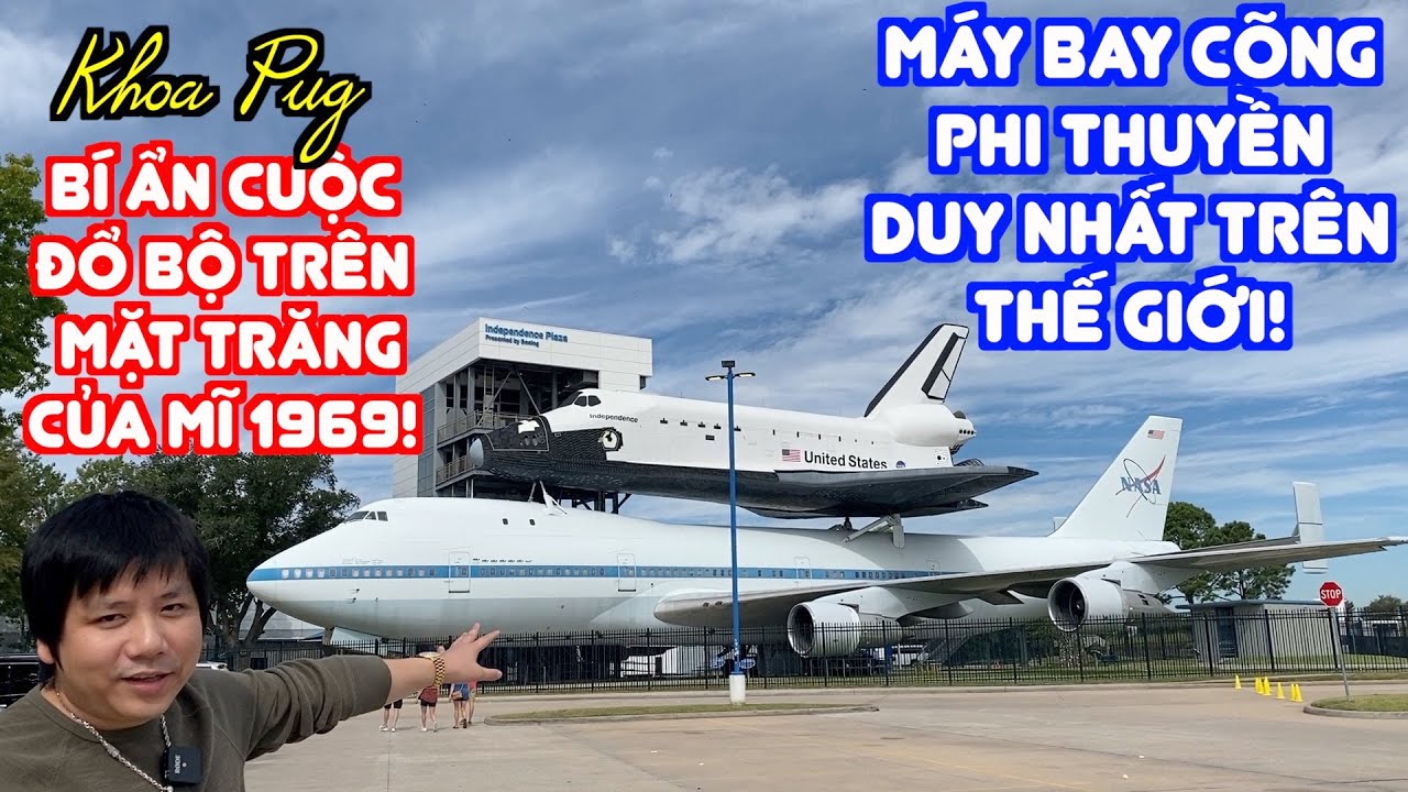 Máy Bay Cõng Phi Thuyền Con Thoi Ở NASA