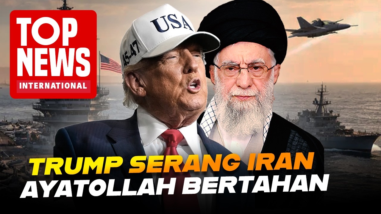 Amerika Gempur Iran, Ultimatum Keras Trump!
