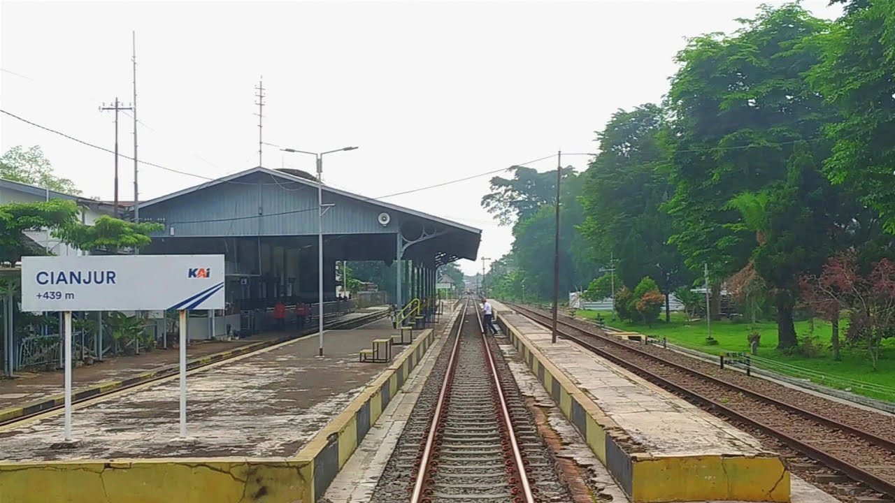 NEW UPDATE BACKRIDE BY TRAIN || STASIUN CIANJUR SAMPAI STASIUN CIBEBER