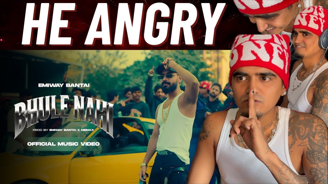 EMIWAY BANTAI - BHULE NAHI | OFFICIAL MUSIC VIDEO | REACTION!