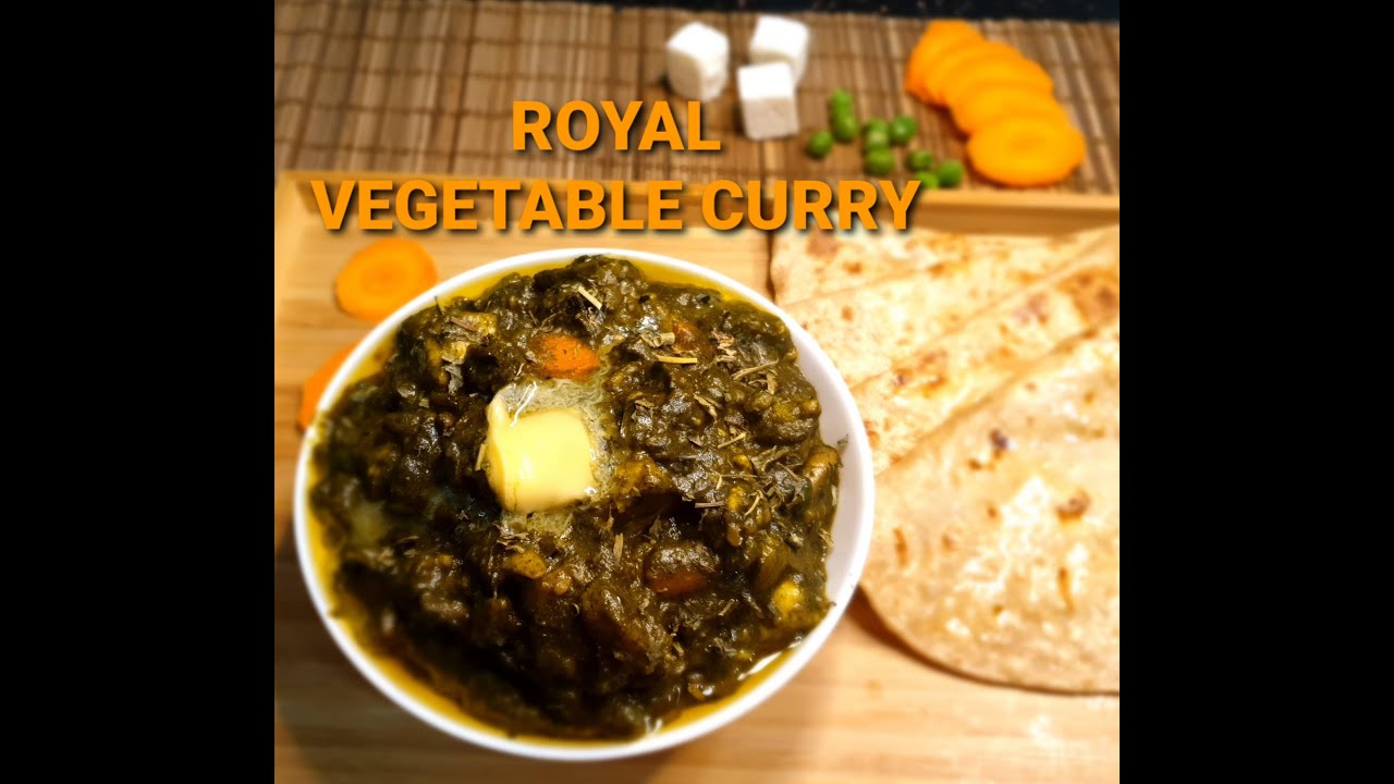 ROYAL VEGETABLE CURRY/MIXED VEGETABLE CURRY/PANEER  PALAK VEGETABLE/ ഒരു  ഉഗ്രൻ റോയൽ വെജിറ്റബിൾ കറി