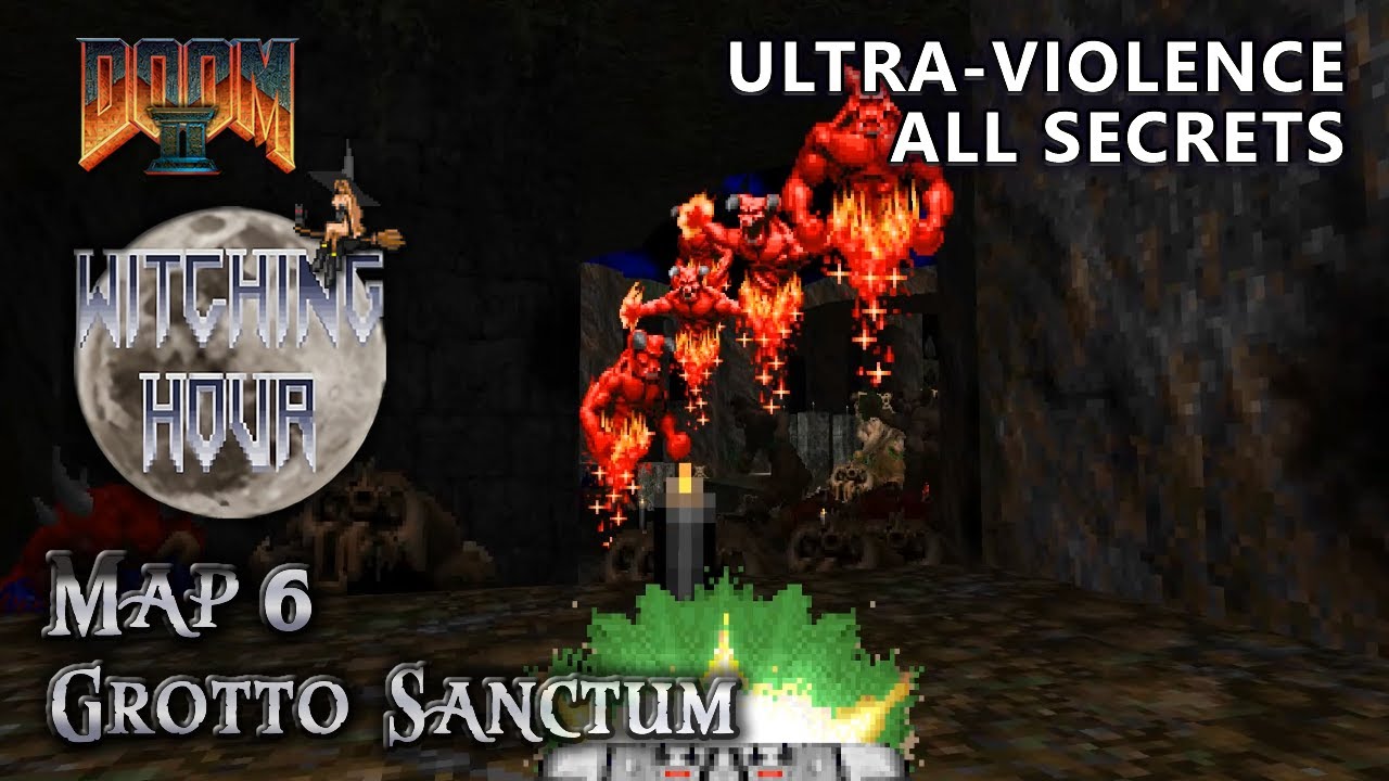 Doom 2 - Witching Hour - Map 6 - Ultra-Violence - All Secrets