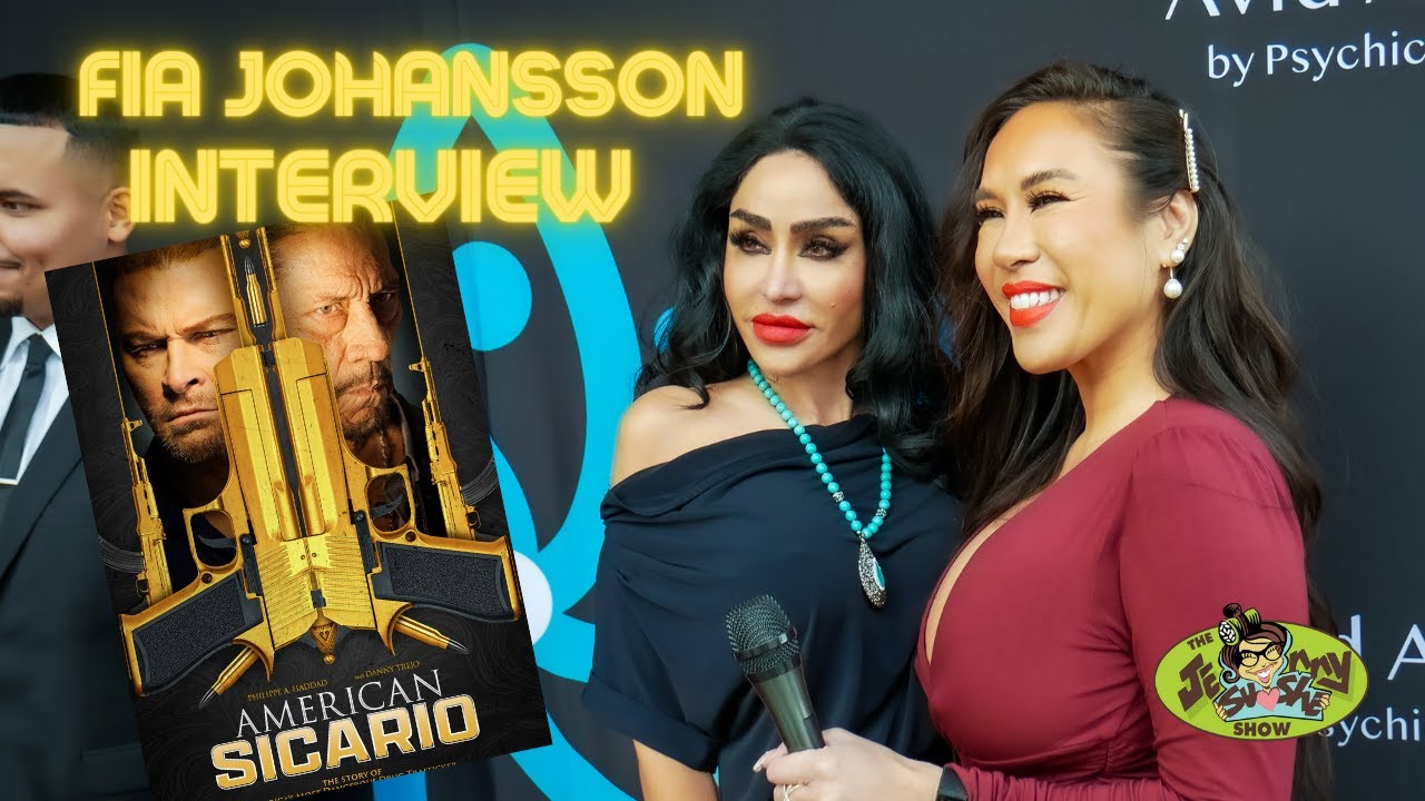 Psychic Fia Johansson talks about her role in the film American Sicario