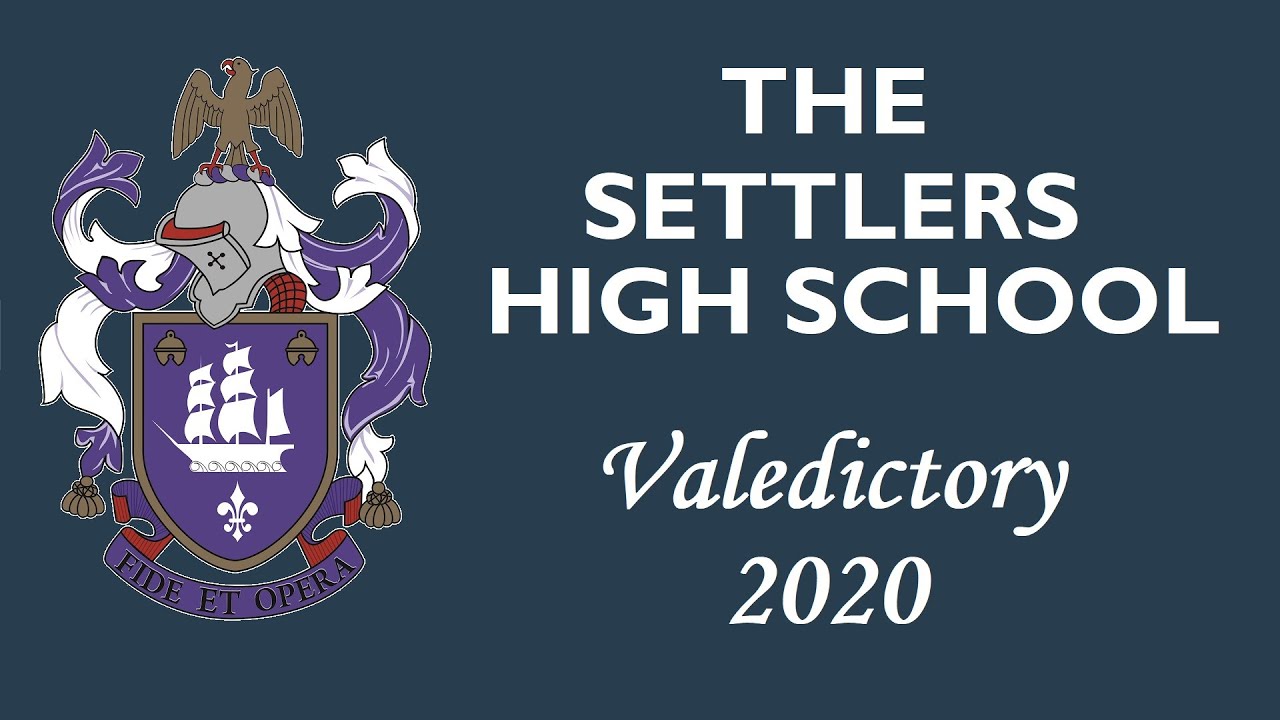 The Settlers High School Valedictory 2020
