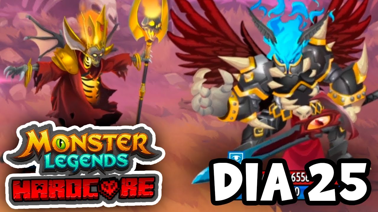 BOSS NEBOTUS ME RETA A UN COMBATE! - Monster Legends Hardcore [Dia 25]