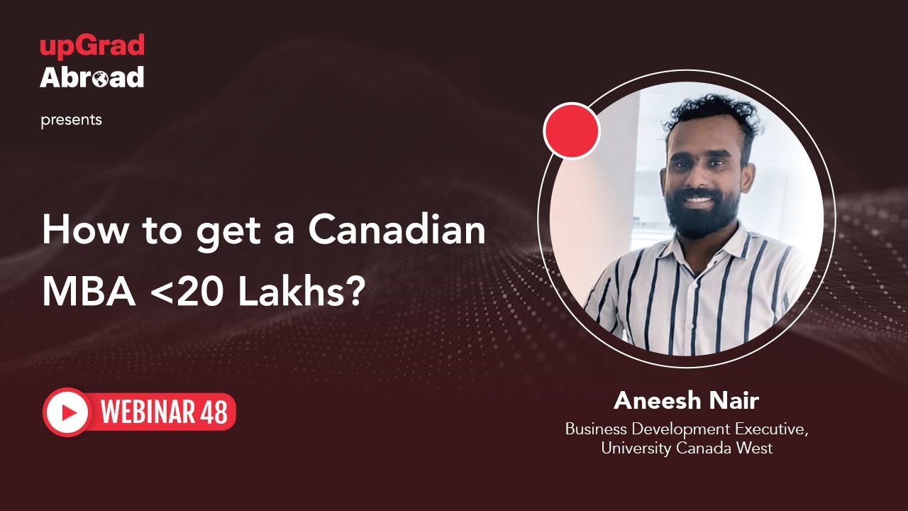 How to get a Canadian MBA in under 20 Lakhs?