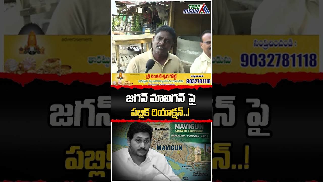 AP Public Talk | Chandrababu | Nara Lokesh | Pawan Kalyan | YS Jagan | AP News | Tree Media