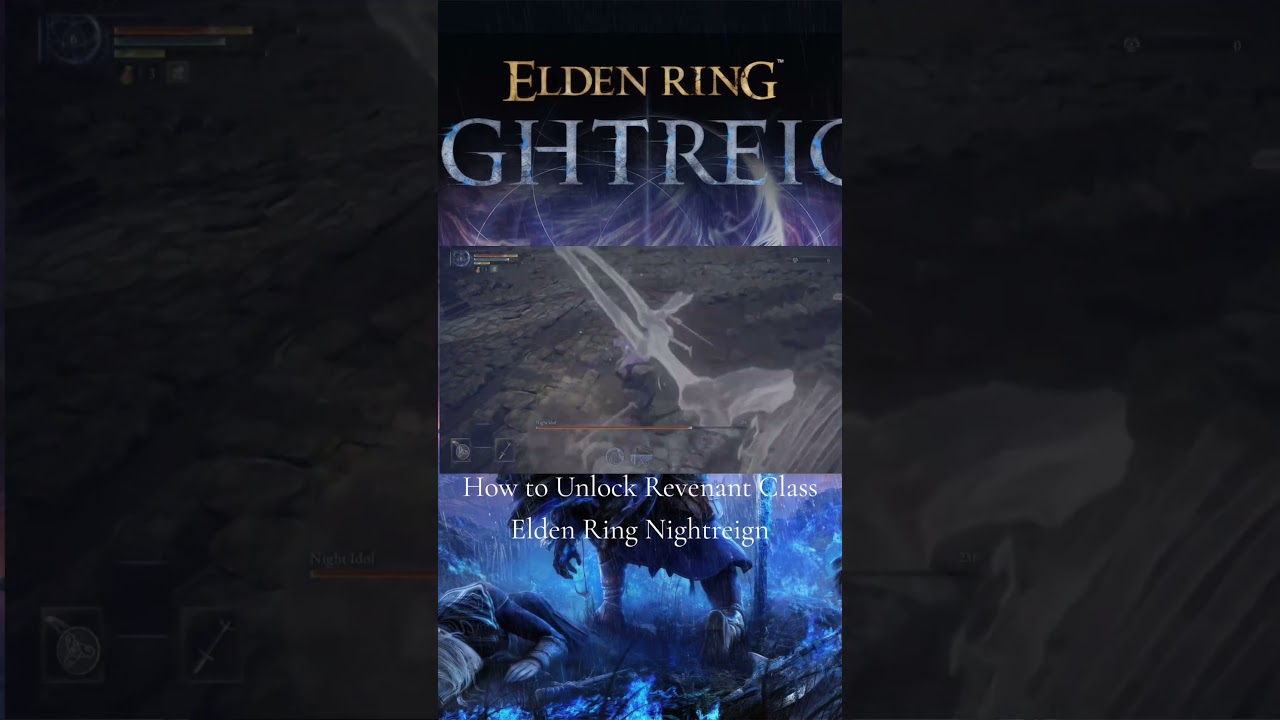 How to Unlock Revenant Class in #eldenringnightreign #eldenring #tips #tipsandtricks #ps5 #reels