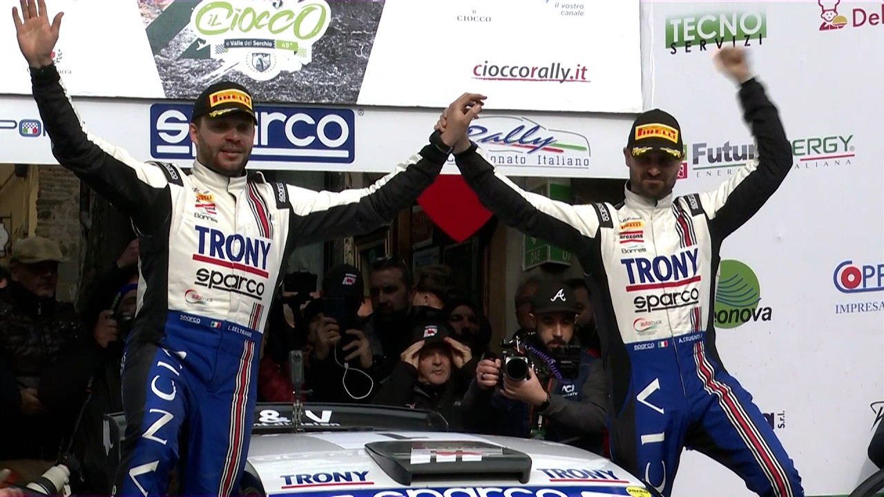 Crugnola cala il pokerissimo in un rally del Ciocco da...favola