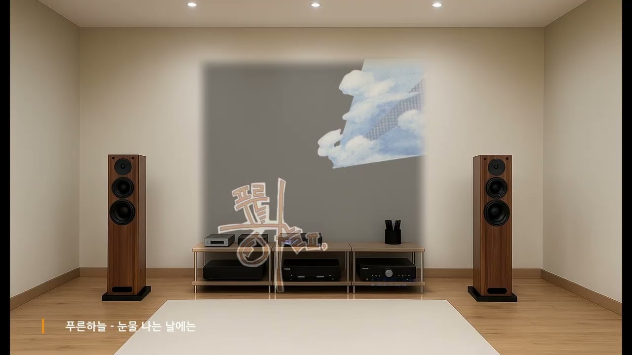 [4K] 푸른하늘 -눈물나는 날에는(LP)