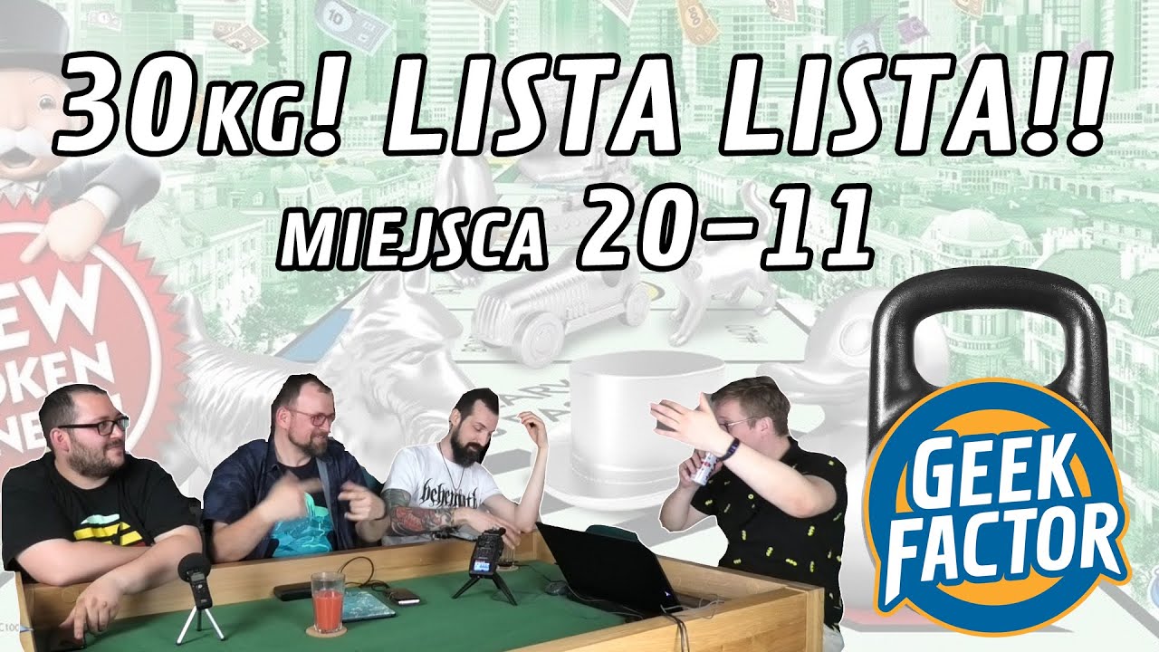 30 KG! LISTA LISTA!! NAJLEPSZE GRY WSZECH CZASÓW!!! Miejsca 20-11