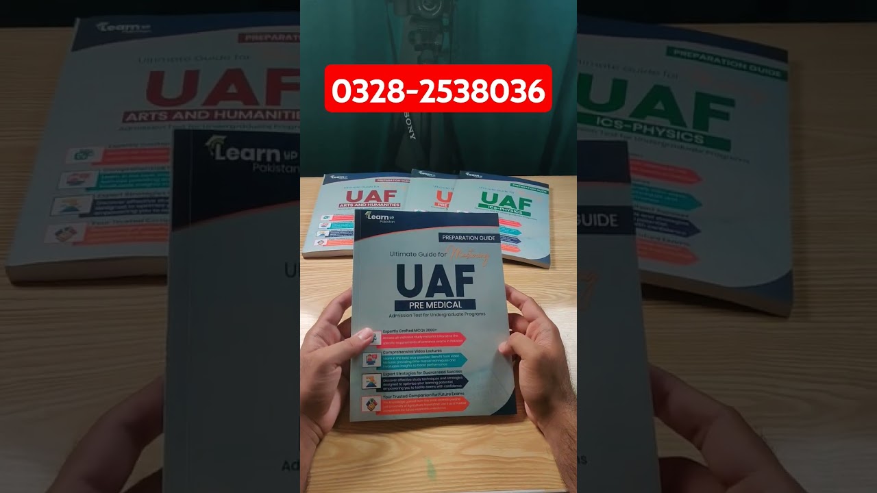 UAF Admission Test GuideBook | University of Agriculture Faisalabad Admissions 2025